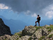 59 Rimirando la Val d'Inferno da sopra la Bocchetta d'Inferno